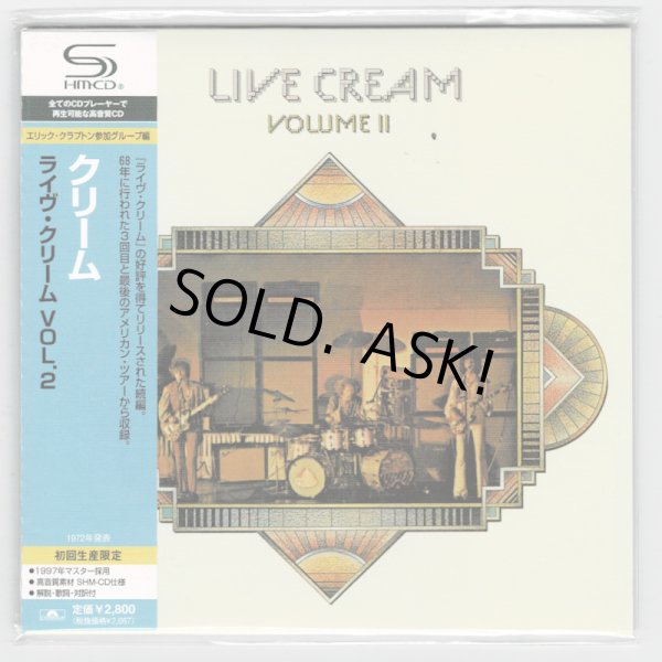 Photo1: CREAM / LIVE CREAM VOLUME II (Used Japan mini LP SHM-CD) (1)