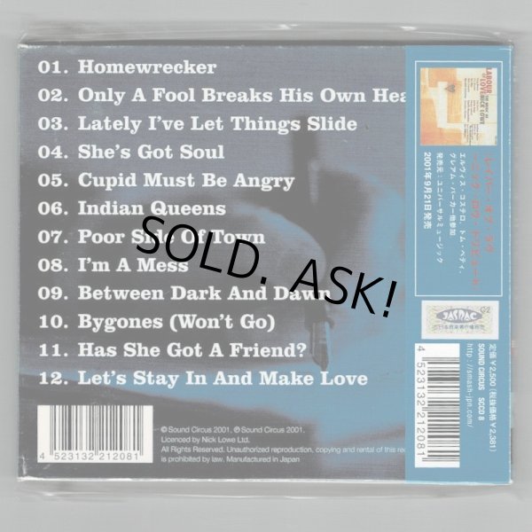 Photo2: NICK LOWE / THE CONVINCER (Used Japan Digipak CD) (2)