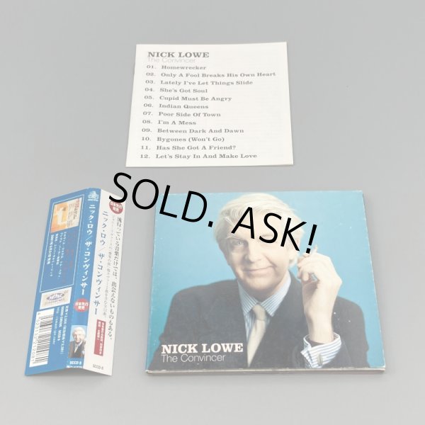 Photo3: NICK LOWE / THE CONVINCER (Used Japan Digipak CD) (3)