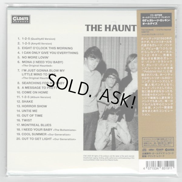 Photo2: THE HAUNTED / 1-2-5 AND OTHER HITS FROM MONTREAL (Used Japan mini LP CD) (2)