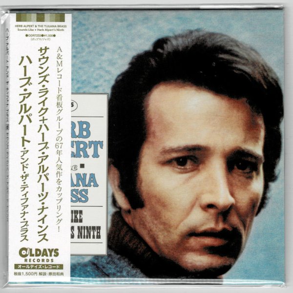 Photo1: HERB ALPERT & THE TIJUANA BRASS / SOUNDS LIKE ＋ HERB ALPERT'S NINTH (Brand New Japan mini LP CD) * B/O * (1)