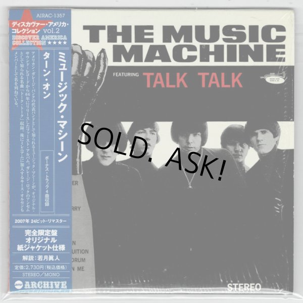 Photo1: THE MUSIC MACHINE / TURN ON (Used Japan mini LP CD) (1)