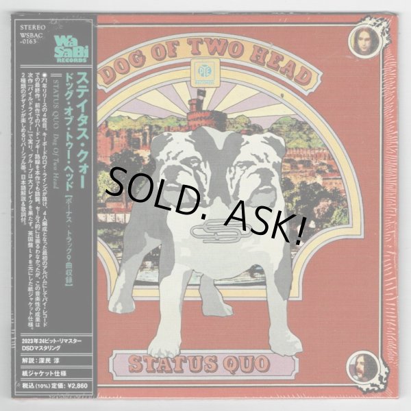 Photo1: STATUS QUO / DOG OF TWO HEAD (Used Japan mini LP CD) (1)