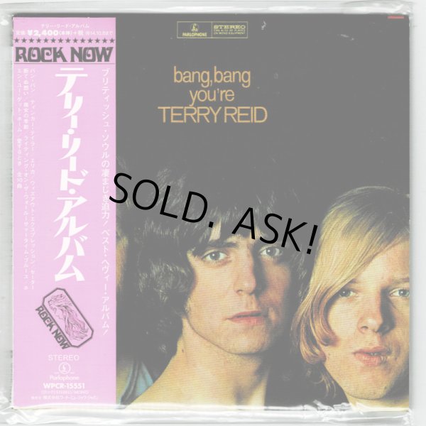 Photo1: TERRY REID / BANG, BANG YOU'RE TERRY REID (Used Japan mini LP SHM-CD) (1)