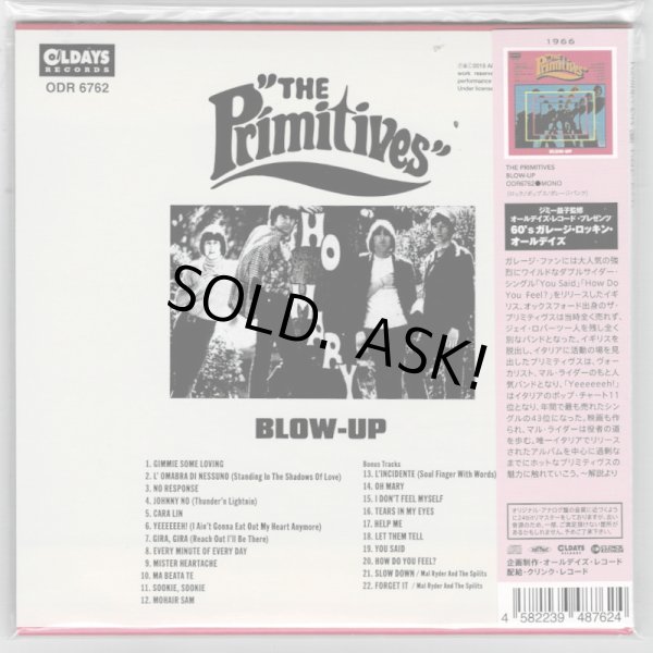 Photo2: THE PRIMITIVES / BLOW-UP (Used Japan mini LP CD) (2)