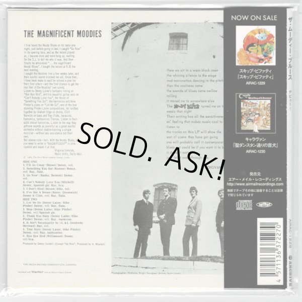 Photo2: THE MOODY BLUES / THE MAGNIFICENT MOODIES (Used Japan mini LP CD) (2)