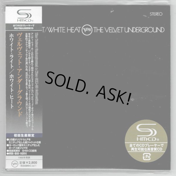 Photo1: THE VELVET UNDERGROUND / WHITE LIGHT / WHITE HEAT (Used Japan mini LP SHM-CD) (1)