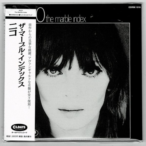 Photo1: NICO / THE MARBLE INDEX (Brand New Japan mini LP CD) * B/O * (1)