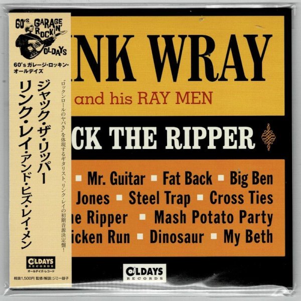 Photo1: LINK WRAY AND HIS RAY MEN / JACK THE RIPPER (Brand New Japan mini LP CD) * B/O * (1)