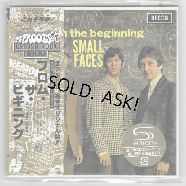 Photo1: SMALL FACES / FROM THE BEGINNING (Used Japan mini LP SHM-CD) (1)