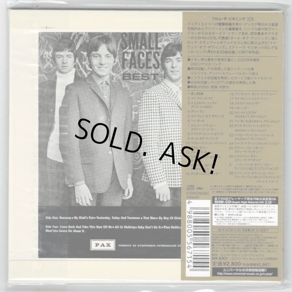 Photo2: SMALL FACES / FROM THE BEGINNING (Used Japan mini LP SHM-CD) (2)
