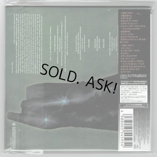 Photo2: VELVET UNDERGROUND / 1969 VELVET UNDERGROUND LIVE WITH LOU REED (Used Japan mini LP SHM-CD) (2)