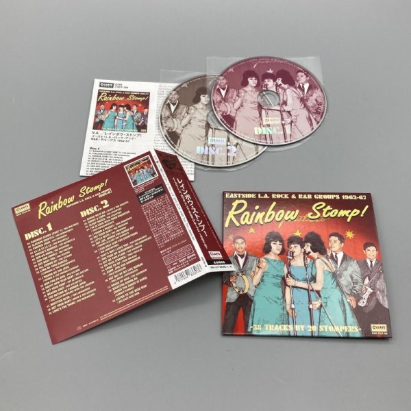 Photo3: V.A. / RAINBOW STOMP! EASTSIDE L.A. ROCK & R&B GROUPS 1962-67 (Used Japan mini LP CD) (3)