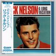 Photo1: RICK NELSON / A LONG VACATION (Brand New Japan mini LP CD) * B/O * (1)