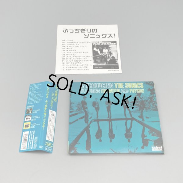 Photo3: THE SONICS / INTRODUCING THE SONICS (Used Japan digipak CD) (3)