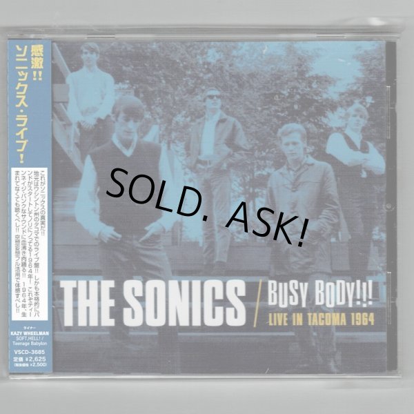 Photo1: THE SONICS / BUSY BODY!!! - LIVE IN TACOMA 1964 (Used Japan Jewel Case CD) (1)