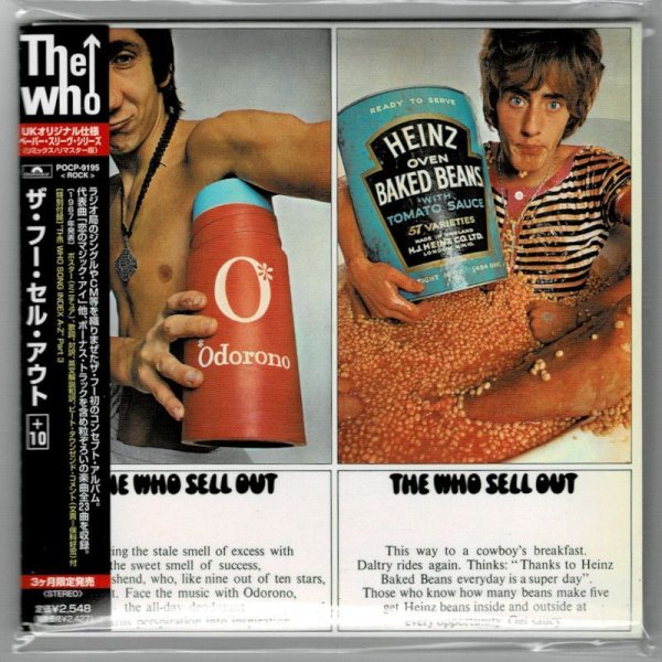 Photo1: THE WHO / THE WHO SELL OUT w/ THE WHO SONG INDEX A-Z Part 3 (Used Japan mini LP CD) (1)