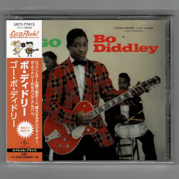 Photo1: BO DIDDLEY / GO BO DIDDLEY (Used Japan Jewel Case CD) (1)