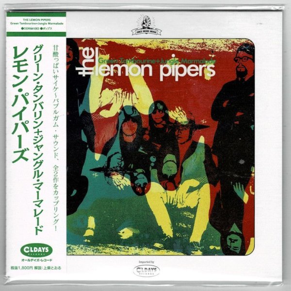 Photo1: LEMON PIPERS / GREEN TAMBOURINE + JUNGLE MARMALADE (Brand New Japan mini LP CD) (1)