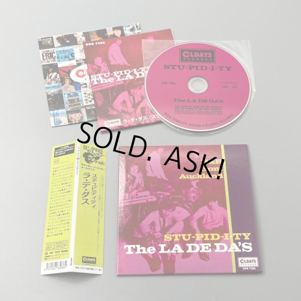 Photo3: THE LA DE DA'S / STU-PID-I-TY (Used Japan mini LP CD) (3)
