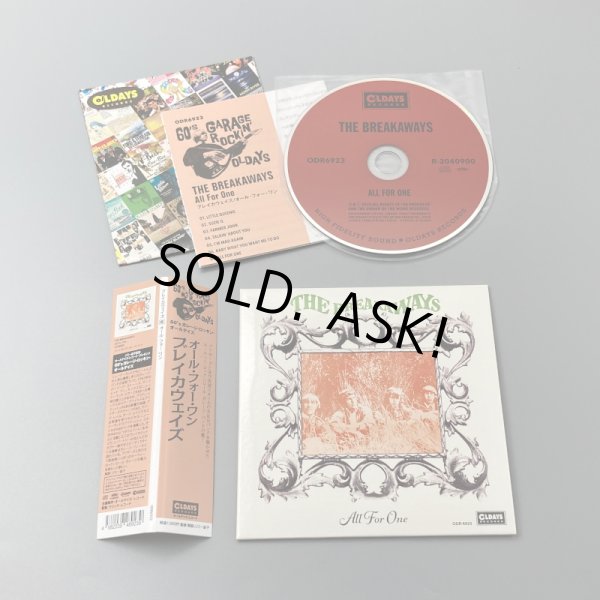 Photo3: THE BREAKAWAYS / ALL FOR ONE (Used Japan mini LP CD) (3)