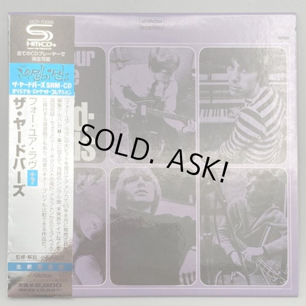 Photo1: THE YARDBIRDS / FOR YOUR LOVE (Used Japan mini LP SHM-CD) (1)