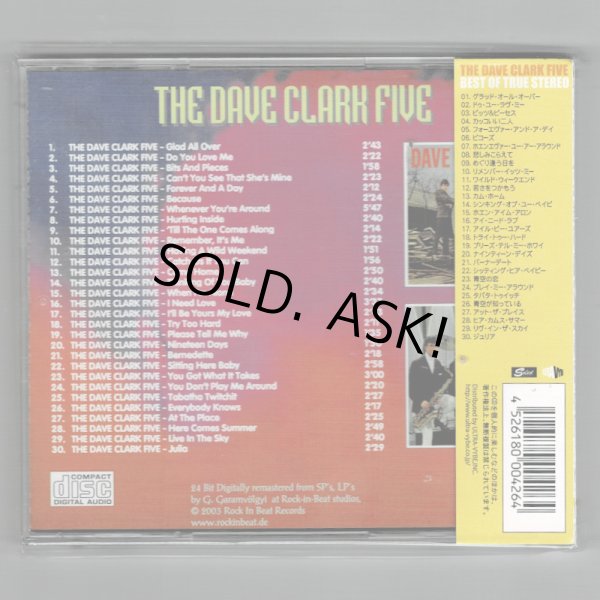 Photo2: THE DAVE CLARK FIVE / BEST OF TRUE STEREO (Used Japan Jewel Case CD) (2)