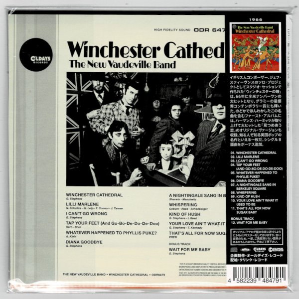 Photo2: THE NEW VAUDEVILLE BAND / WINCHESTER CATHEDRAL (Brand New Japan mini LP CD) * B/O * (2)