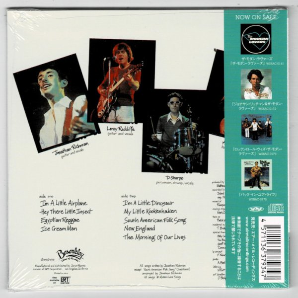 Photo2: JONATHAN RICHMAN & THE MODERN LOVERS / MODERN LOVERS "LIVE" (Brand New Japan mini LP CD) (2)