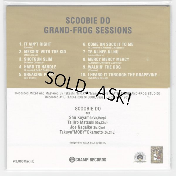 Photo2: SCOOBIE DO / GRAND-FROG SESSIONS (Used Japan mini LP CD) (2)