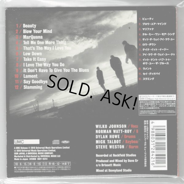 Photo2: WILKO JOHNSON / BLOW YOUR MIND (Used Japan mini LP SHM-CD) (2)