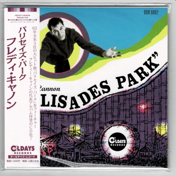Photo1: FREDDY CANNON / PALISADES PARK (Brand New Japan mini LP CD) * B/O * (1)