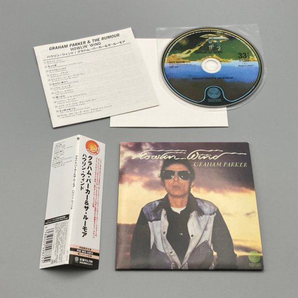 Photo3: GRAHAM PARKER & THE RUMOUR / HOWLIN WIND (Used Japan mini LP CD) (3)
