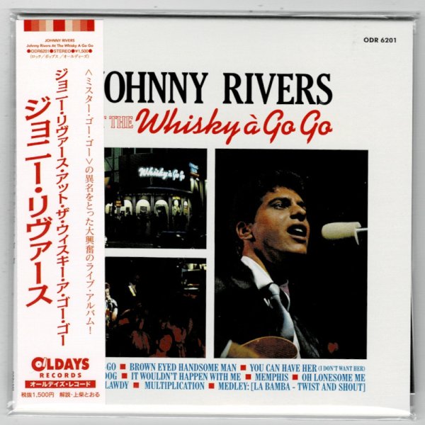 Photo1: JOHNNY RIVERS / JOHNNY RIVERS AT THE WHISKY A GO GO (Brand New Japan mini LP CD) * B/O * (1)
