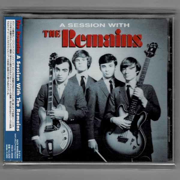 Photo1: THE REMAINS / A SESSION WITH THE REMAINS (Used Japan Jewel Case CD) (1)