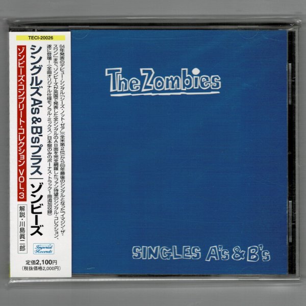 Photo1: THE ZOMBIES / SINGLES A'S & B'S PLUS (Used Japan Jewel Case CD) (1)