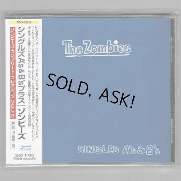Photo1: THE ZOMBIES / SINGLES A'S & B'S PLUS (Used Japan Jewel Case CD) (1)