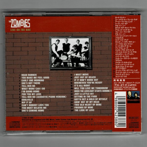 Photo2: THE ZOMBIES / LIVE ON THE BBC (Used Japan Jewel Case CD) (2)