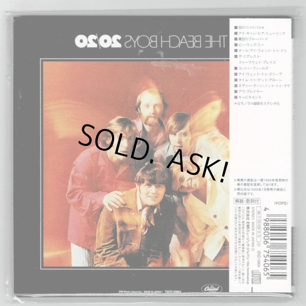 Photo2: THE BEACH BOYS / 20/20 - Reprint (Used Japan mini LP CD) (2)