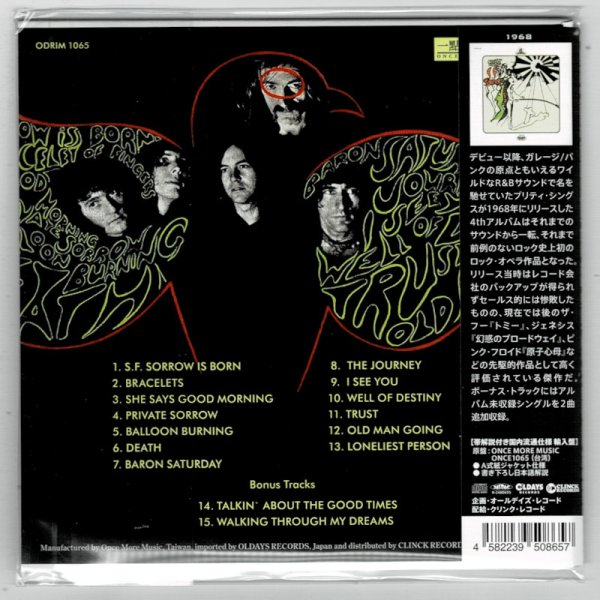 Photo2: THE PRETTY THINGS / S.F. SORROW (Brand New Japan mini LP CD) * B/O * (2)