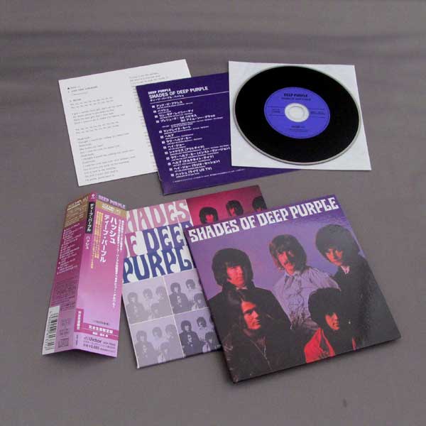 Deep Purple - Shades of Deep Purple Japanese CD w/ Mini LP Sleeve 