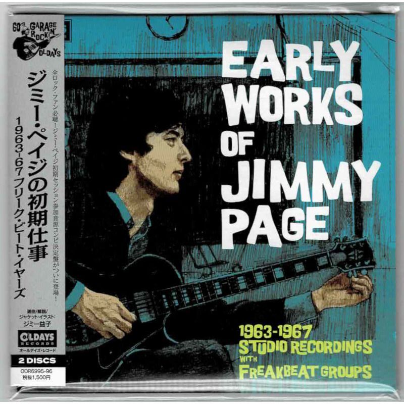 V.A. / EARLY WORKS OF JIMMY PAGE: 1963-1967 STUDIO RECORDINGS WITH  FREAKBEAT GROUPS (Brand New Japan mini LP CD) * B/O *