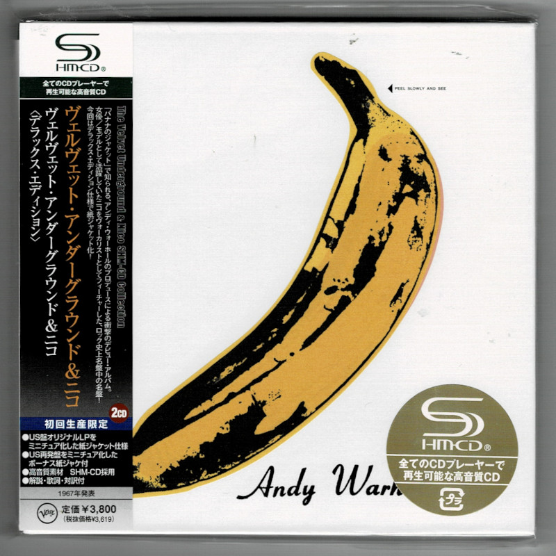 VELVET UNDERGROUND & NICO / VELVET UNDERGROUND & NICO - DELUXE EDITION  (Used Japan mini LP SHM-CD) - BEAT-NET RECORDS